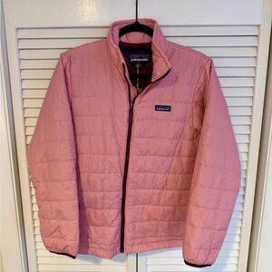 Patagonia Pink Quilted Nano Puff